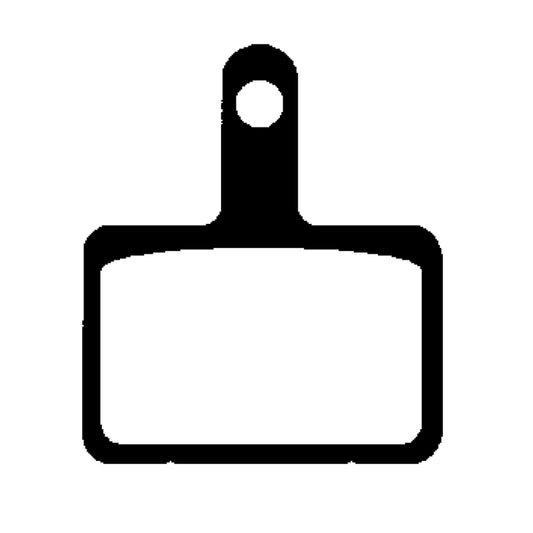 ASHIMA Pastiglie Organiche per Impianto DEORE XT2010 SHIMANO