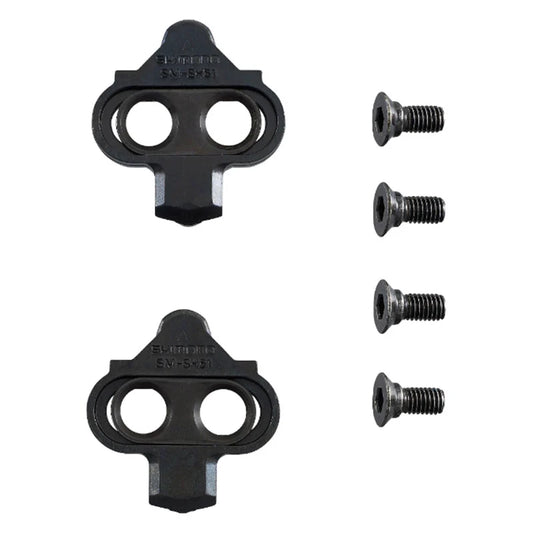 SHIMANO Tacchette per Pedali ROAD SPD-SL SM-SH51 Oscillazione 4° Nero