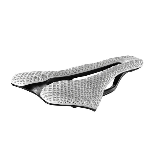 SELLE ITALIA Sella 130x248mm SLR BOOST 3D (S3) Superflow KIT Hi-Tech Carbon Bianco