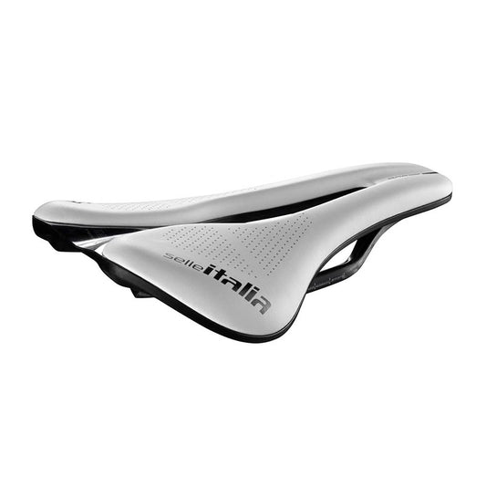 SELLE ITALIA Sella 145x248mm NOVUS BOOST EVO (L3) Superflow KIT Carbonio Bianco