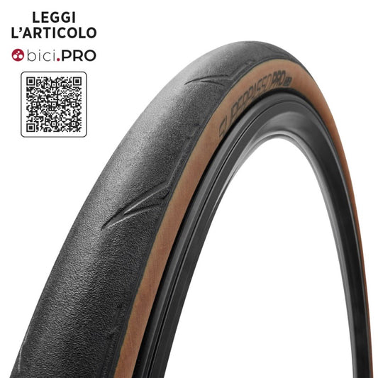 VREDESTEIN Copertura 700x25 SUPERPASSO PRO Tubeless Ready Pieghevole Nero Para