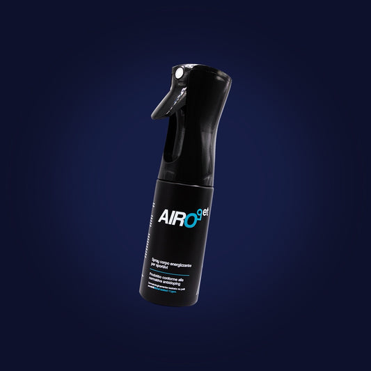 AIROGET Spray corpo energizzante per sportivi