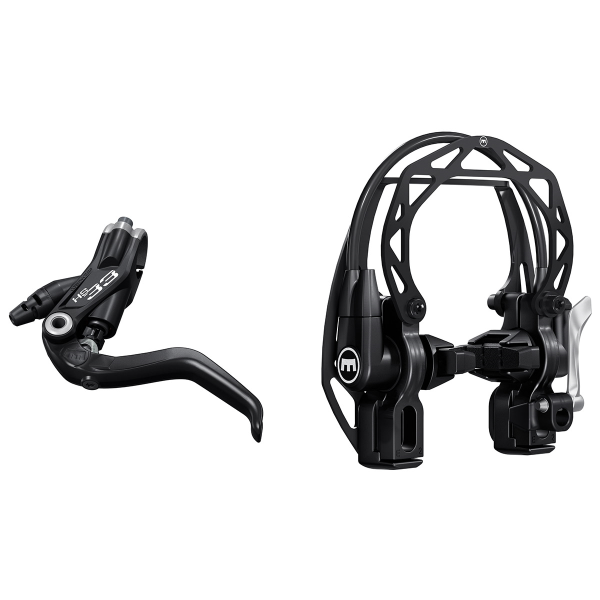 MAGURA KIT FRENO HS33 R - LEVA 2 DITA, NERO