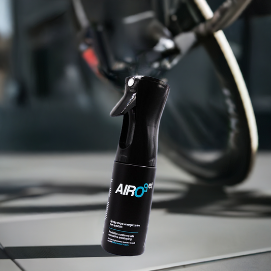 AIROGET Spray corpo energizzante per sportivi