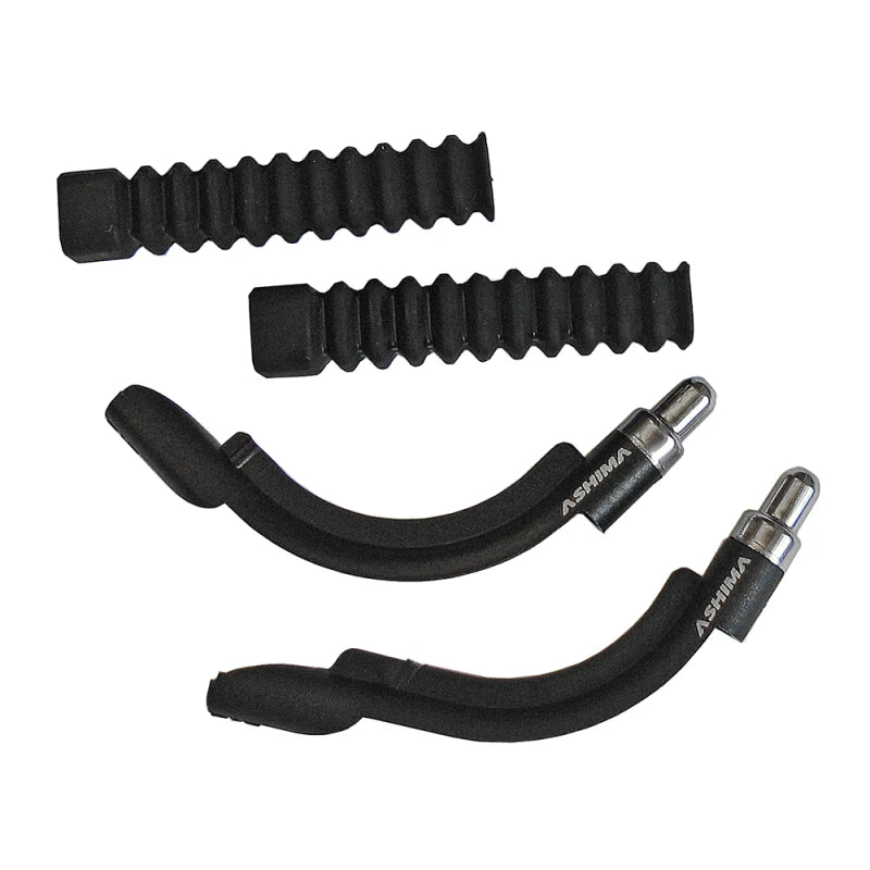 ASHIMA Tubetto Freni V-Brake (KIT) in Nylon Nero - Blister 2 Pezzi