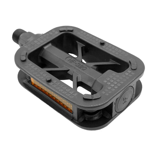 MVTEK Pedali MTB 20/24" in Nylon Antiscivolo con Catadiottri -Perno su Sfere