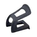 MVTEK Puntapiedi Senza Cinturino in Nylon Nero - Viti di Fissaggio Incluse