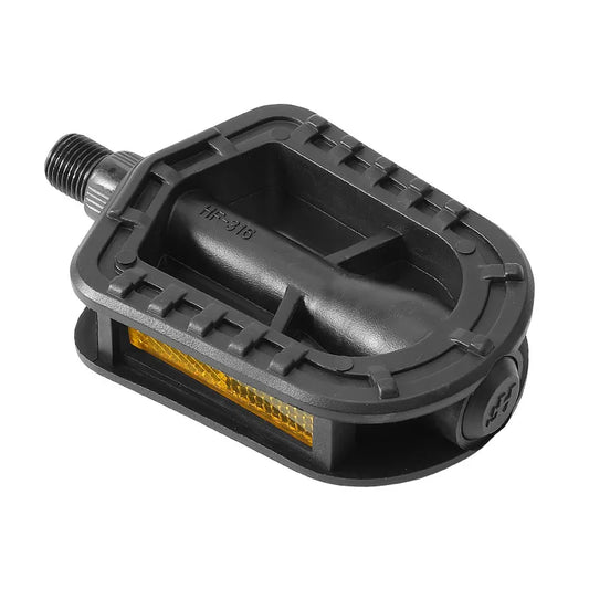 MVTEK Pedali MTB Junior 12" in Nylon - Perno 12mm su Sfere e Filetto 1/2"