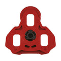 EXUSTAR Tacchette Compatibili KEO/Garmin Vector Oscillazione 6° Rosso