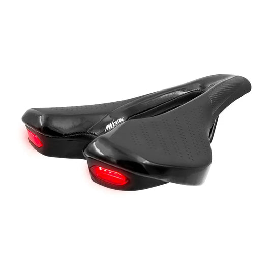 MVTEK Sella MTB 155x255 con Luce posteriore ricarica USB