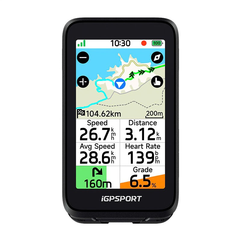 IGPSPORT Ciclocomputer GPS BINAVI AIR con Schermo 3" Touchscreen a Colori