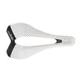 SELLE ITALIA Sella 130x242mm SLR CARBON 3D (S3) con Foro - 137gr Opal White