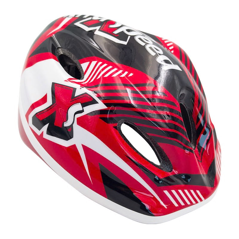 MVTEK Casco Junior RACING Rosso - Taglia S (48/52cm